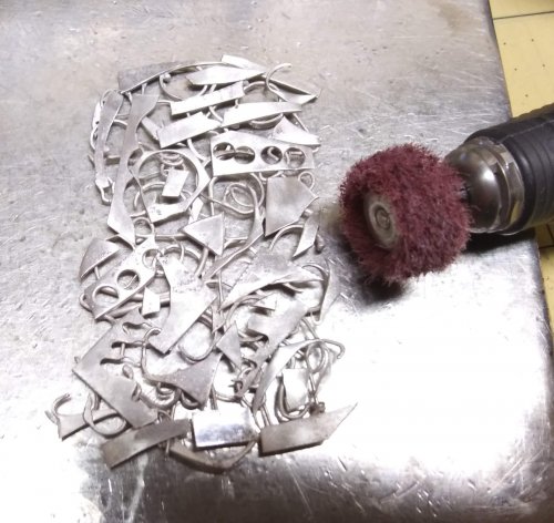Judy Larson's Make a Lacy Argentium Scrap Metal Sheet - , General Education, Butane Torch, Soldering, Solder,  added may need to be sanded a bit 
